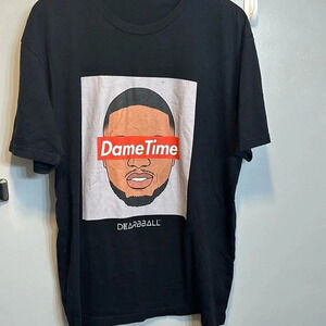 DearBBall T-Shirt - DameTime Stripes Edition BLACK